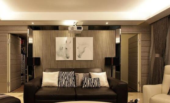 现代简约风格装修效果图 129平米装修效果图